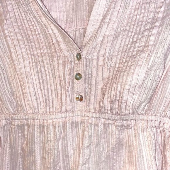 H&M Mama Maternity Top Shirt Blouse Pink Medium - Picture 2 of 4